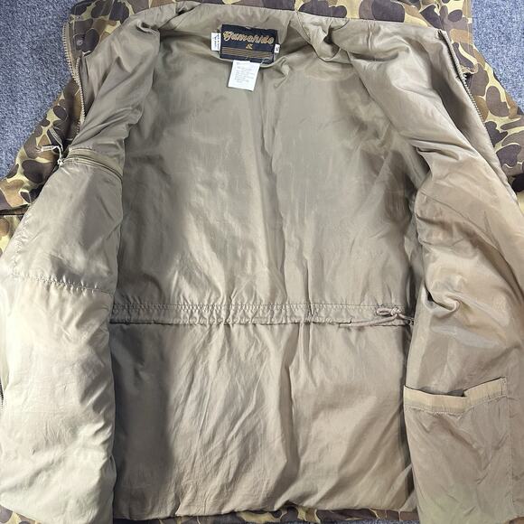 Vintage Gamehide Flyway Camo Jacket Men Large 3 In 1 Duck Hunting Waterfowl (XL) - Picture 11 of 16